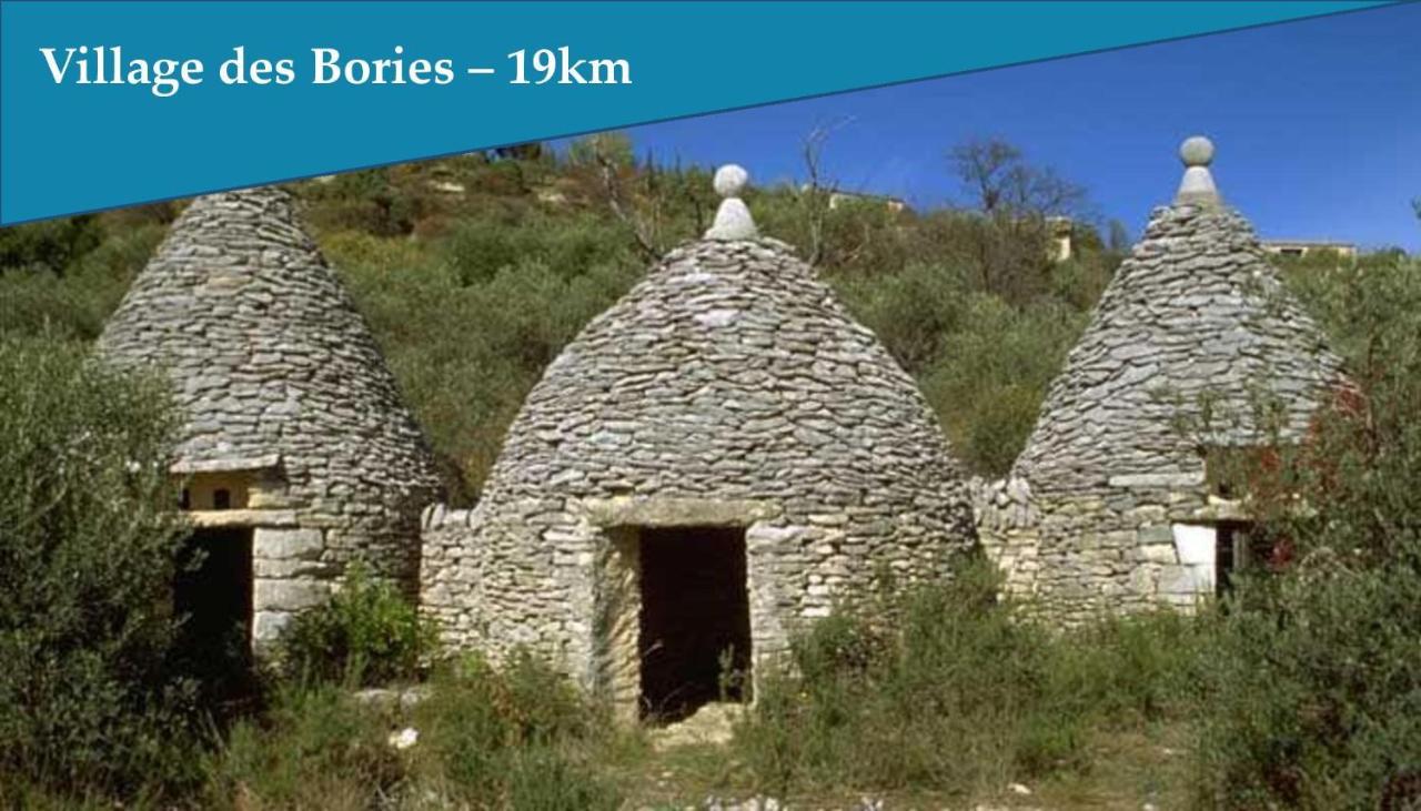 Les Bastidons De L'Isle - Le Saumane - 3 Etoiles Apartman Kültér fotó