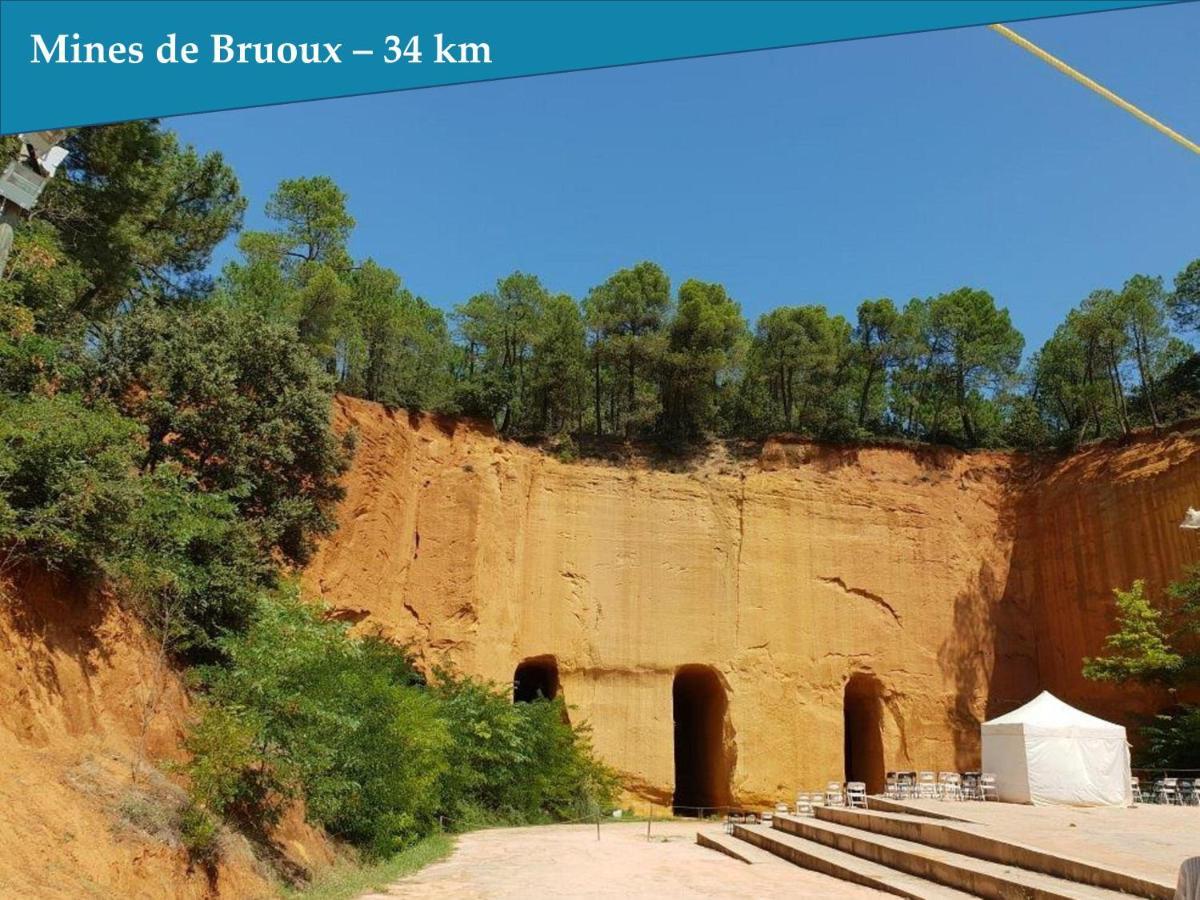 Les Bastidons De L'Isle - Le Saumane - 3 Etoiles Apartman Kültér fotó